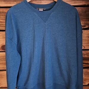 Natural Reflections Teal Crewneck Sweatshirt